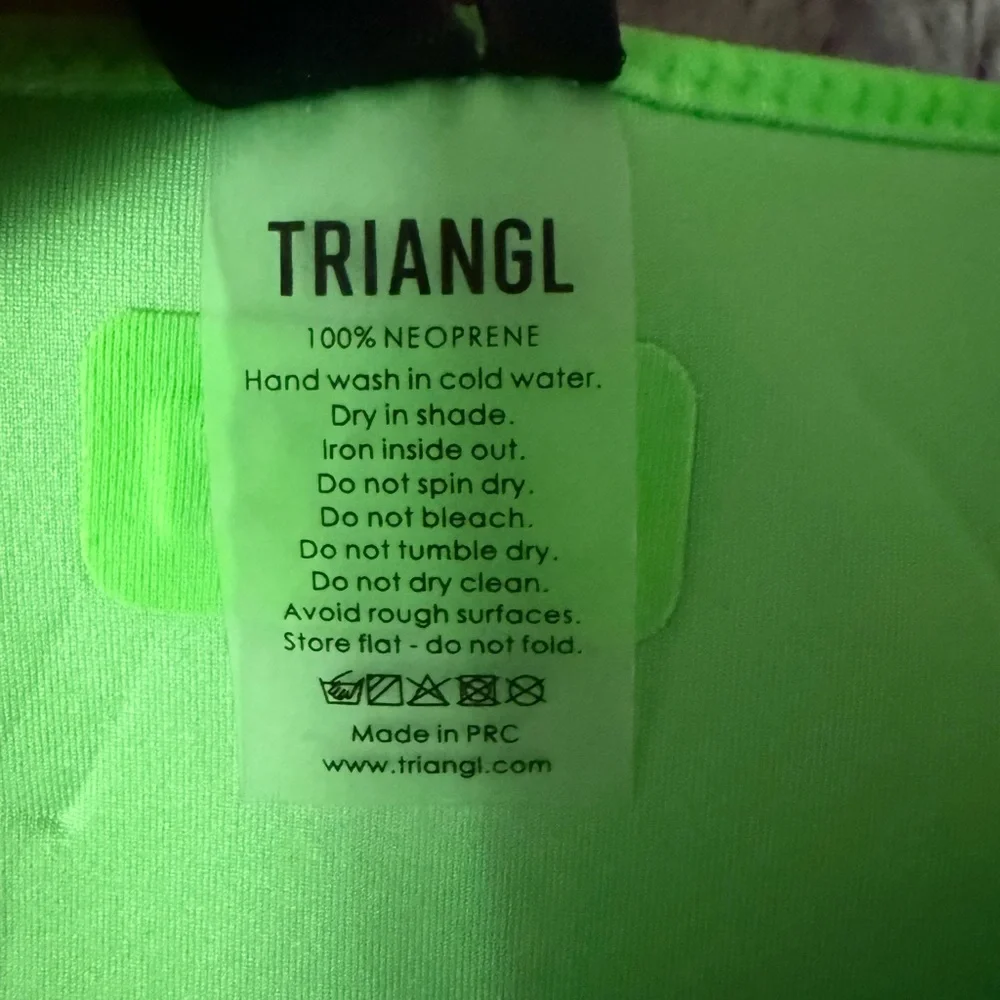 Triangl Swimwear Lime Green Bikini Bottom